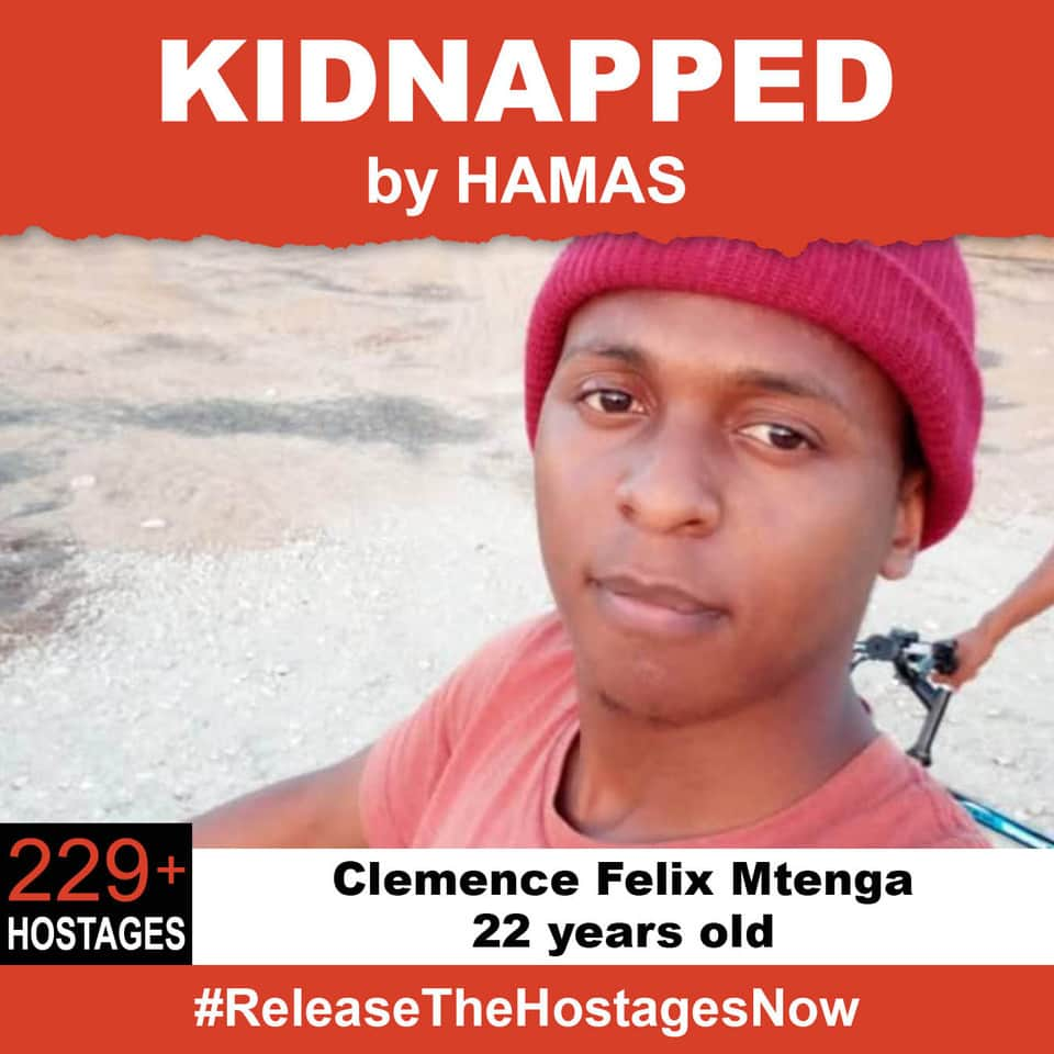 メイム・ビアリクのインスタグラム：「On October 7th, 22-year-old Clemence Felix Mtenga was stolen from his family when Hamas terrorists invaded Israel. Clemence is one of 229+ hostages being held captive in Gaza in unknown conditions for over three weeks. He should be home with his family. Release Clemence now! @kidnappedfromisrael #ReleaseTheHostagesNow #NoHostageLeftBehind #BringThemHomeNow @bringhomenow」