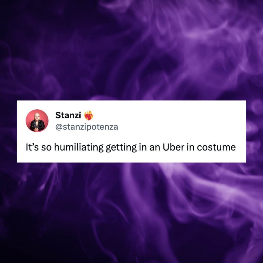 Uberさんのインスタグラム写真 - (UberInstagram)「The best backseat costume accessory is a seatbelt. 😉 Happy Halloween, and stay safe! 🎃  Tweets courtesy of AdriannaPilch, AustinBramley, stanzipotenza, radblackwoman & katherineanngar 🙌」10月31日 1時36分 - uber