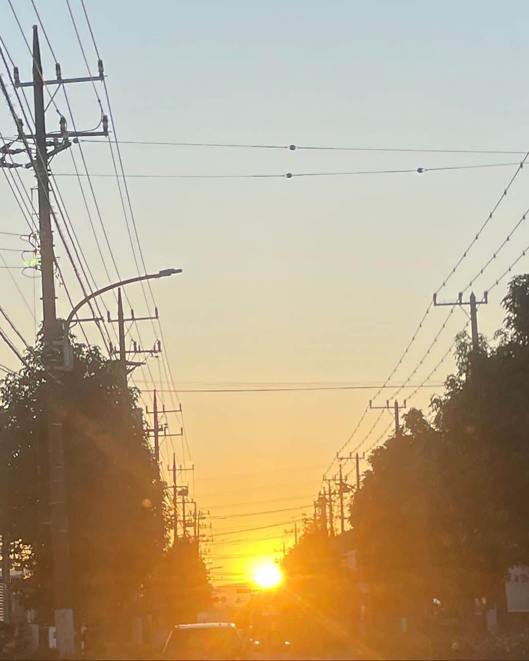 橋本香澄さんのインスタグラム写真 - (橋本香澄Instagram)「. drive 🚗 . #sunset #drive」10月30日 17時14分 - _jasmine_tete_