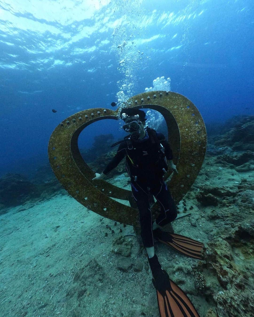 鄭元暢さんのインスタグラム写真 - (鄭元暢Instagram)「有生之年的人生清單-水肺潛水執照  第一次考水肺潛水執照，也是第一次來到綠島。 但是人生總是變化萬千，就像天氣一樣。 原本四天三夜的綠島行，因為颱風的關係， 臨時縮短成了三天兩夜，而原本的考水肺潛水執照也改成了純水肺體驗啦 !（綠島海裡的美，我下去過一次，我就愛上！） 不過短短的綠島行，認識了許多充滿夢想與活力的朋友們，也體驗到島上的熱情與悠閒，喜歡大海的人總是會散發出一種很chill 的氛圍而感染身旁的人。 雖然這次證照沒考到，但我還是會再接再厲的！ 而且我還會再回到綠島的！ 這就是人生啊！」10月30日 18時01分 - joseph820619