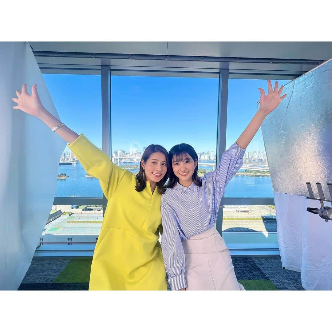 永島優美さんのインスタグラム写真 - (永島優美Instagram)「* この青空、合成じゃないですよ〜🤪🌈 スッキリした秋晴れ☺️🍁 秋のこの天気が好き🫶🏻」10月30日 18時08分 - yuumi_nagashima