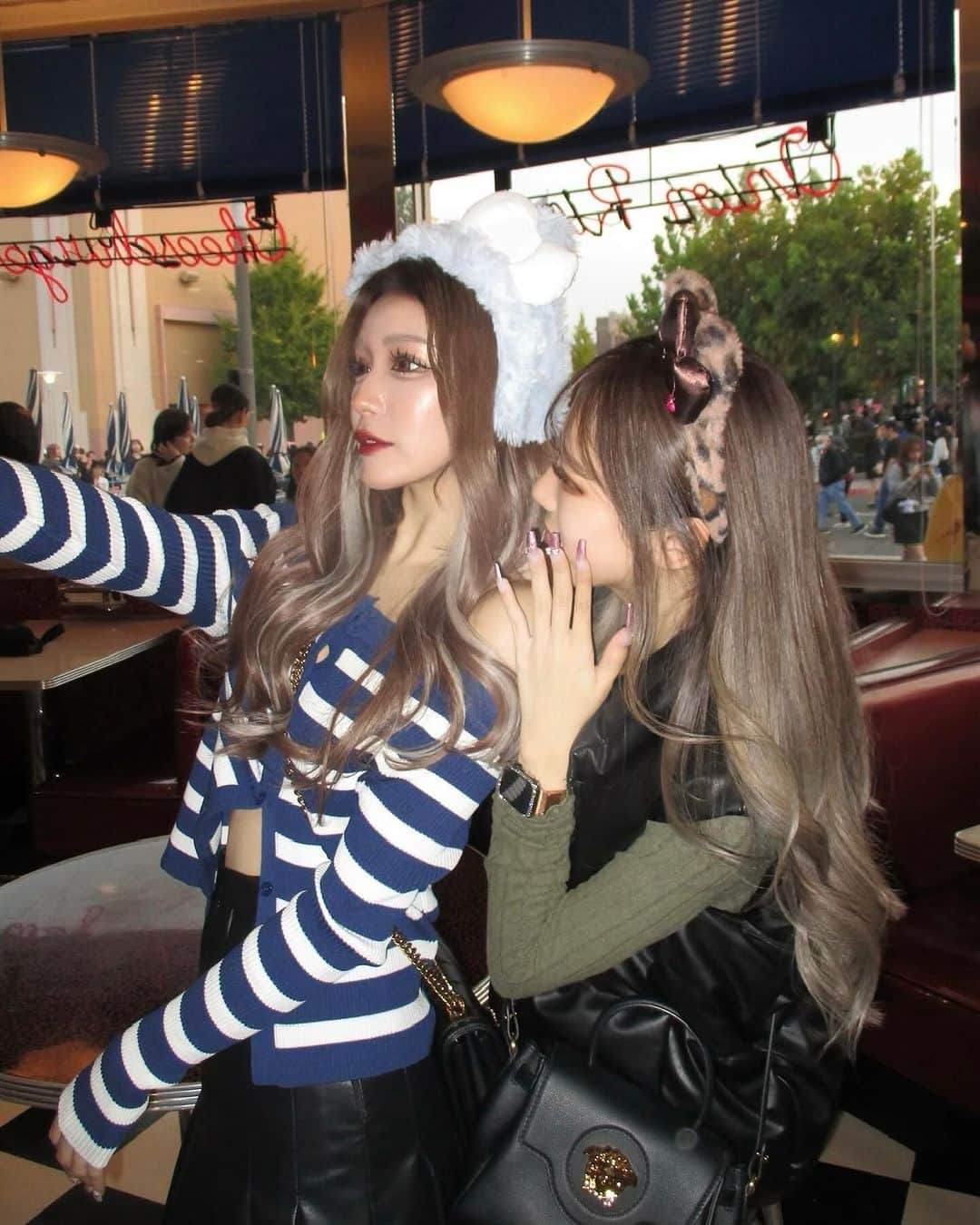 田向星華（せいせい）のインスタグラム：「👭🏼🩶  妹とずっと手繋いでた 🫶🏻」