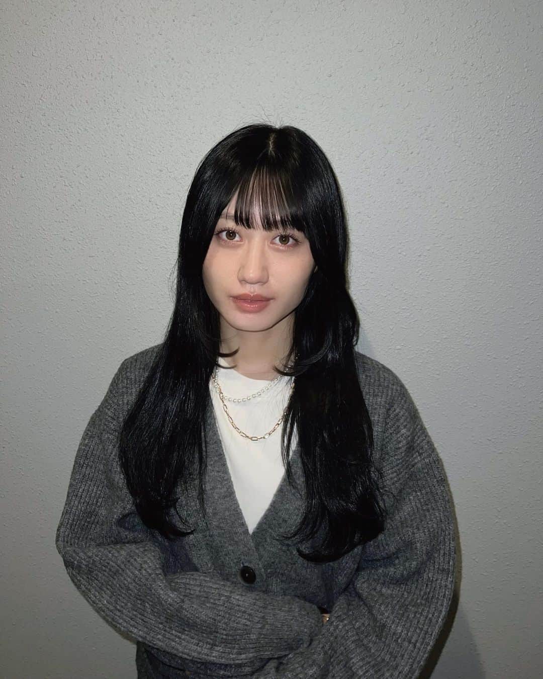 熊代珠琳のインスタグラム：「🩶」