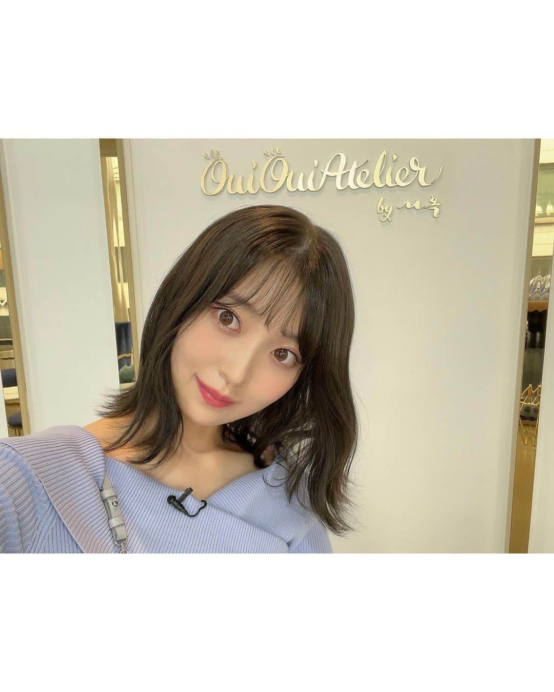 阪口珠美のインスタグラム：「.☁️🧴✨ 素敵なメイクで 素敵なお買い物が出来ました~  フォトスポットたくさん。📸  #たまみぐらむ #乃木坂46 #메이크업 #tamburins #데일리룩」