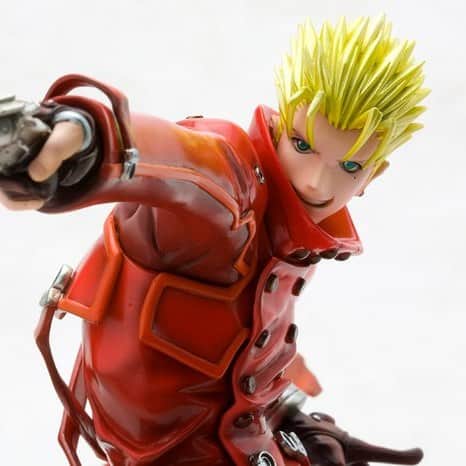 Tokyo Otaku Modeさんのインスタグラム写真 - (Tokyo Otaku ModeInstagram)「Vash is clearly in the middle of a battle with his 45 Long Colt stretched out and his coat flapping dramatically in the wind!  🛒 Check the link in our bio for this and more!   ArtFX J Trigun: Badlands Rumble Vash the Stampede: Renewal Packaging Edition (Re-run) Series: Trigun: Badlands Rumble Product Line: ArtFX J Manufacturer: Kotobukiya Sculptor: Tatsuya Hattori Specifications: Painted, non-articulated, 1/8th scale PVC & ABS figure with removable sunglasses and base Height (approx.): 187 mm | 7.4" Also Includes: Kuroneko-sama mini figure  #vashthestampede #trigun #trigunbadlandsrumble #tokyootakumode #animefigure #figurecollection #anime #manga #toycollector #animemerch」10月30日 20時00分 - tokyootakumode