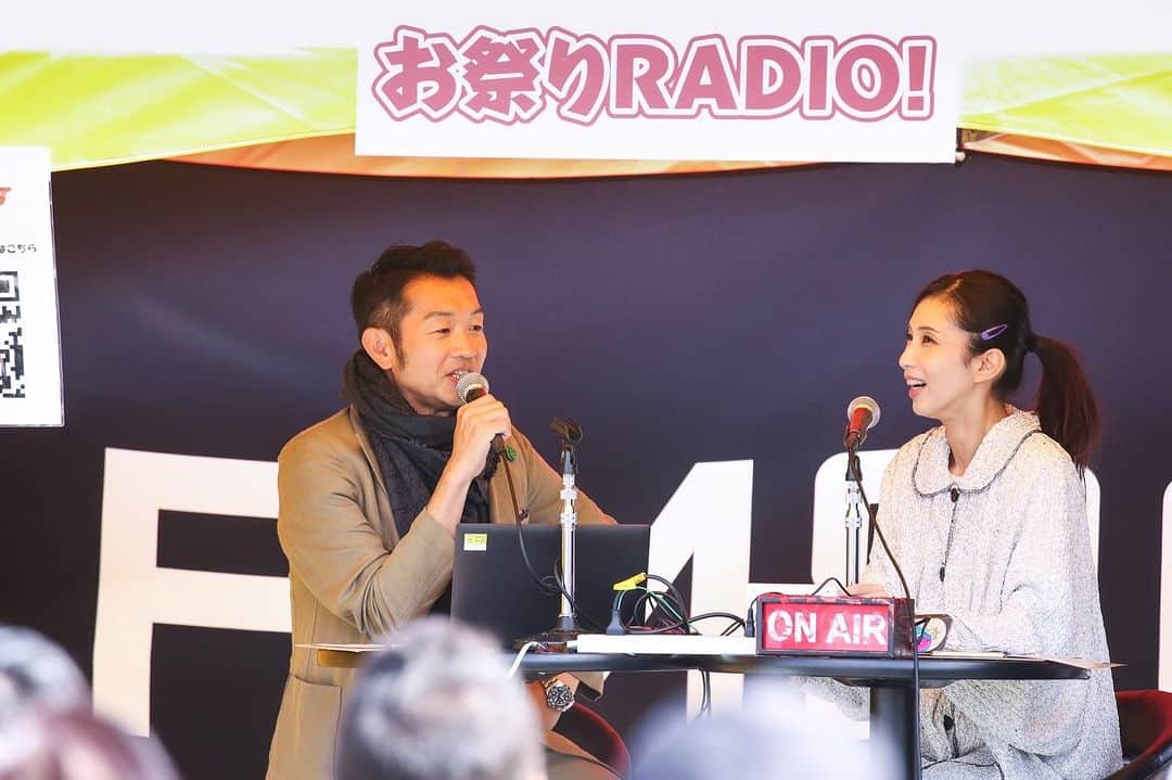 大抜卓人のインスタグラム：「#fm802  #funkymarket   たくさんのリスナーさんと お会いできてお話も！  いつもオンエアで繋がっている方々と 再会がいっぱい！  特別に愛おしい時間を 過ごさせていただきました。  ありがとうございました！  #深町絵里 さん」