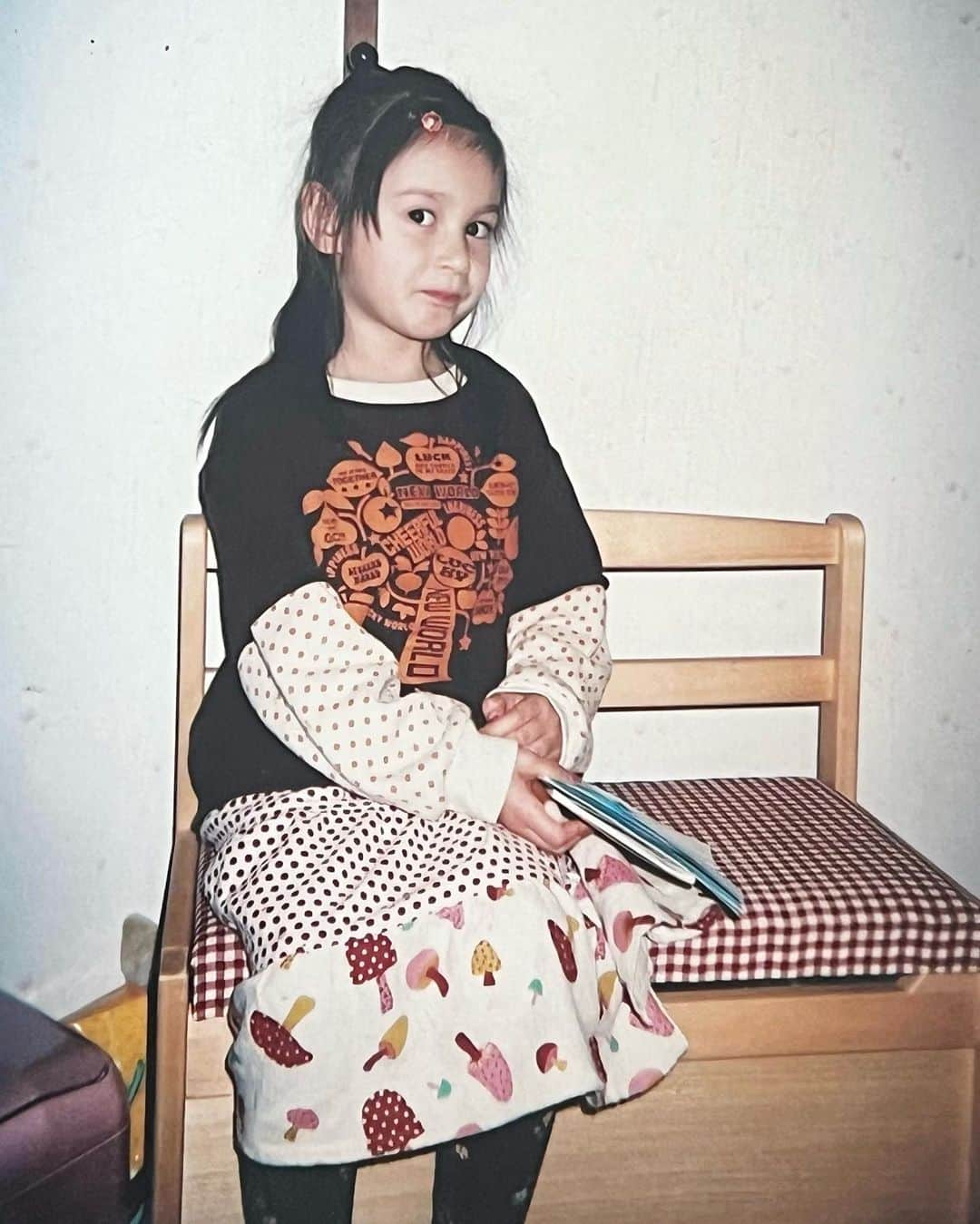 西尾エイミのインスタグラム：「baby amy 👶🏻💘」