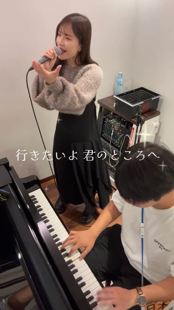 矢田伶華のインスタグラム：「日本一周中の耳コピのヒロくんと！！🎹行動力がすごくて本当に尊敬してる！#歌動画 #ピアノ伴奏 #プラネタリウム #大塚愛 #耳コピのヒロ #日本一周」