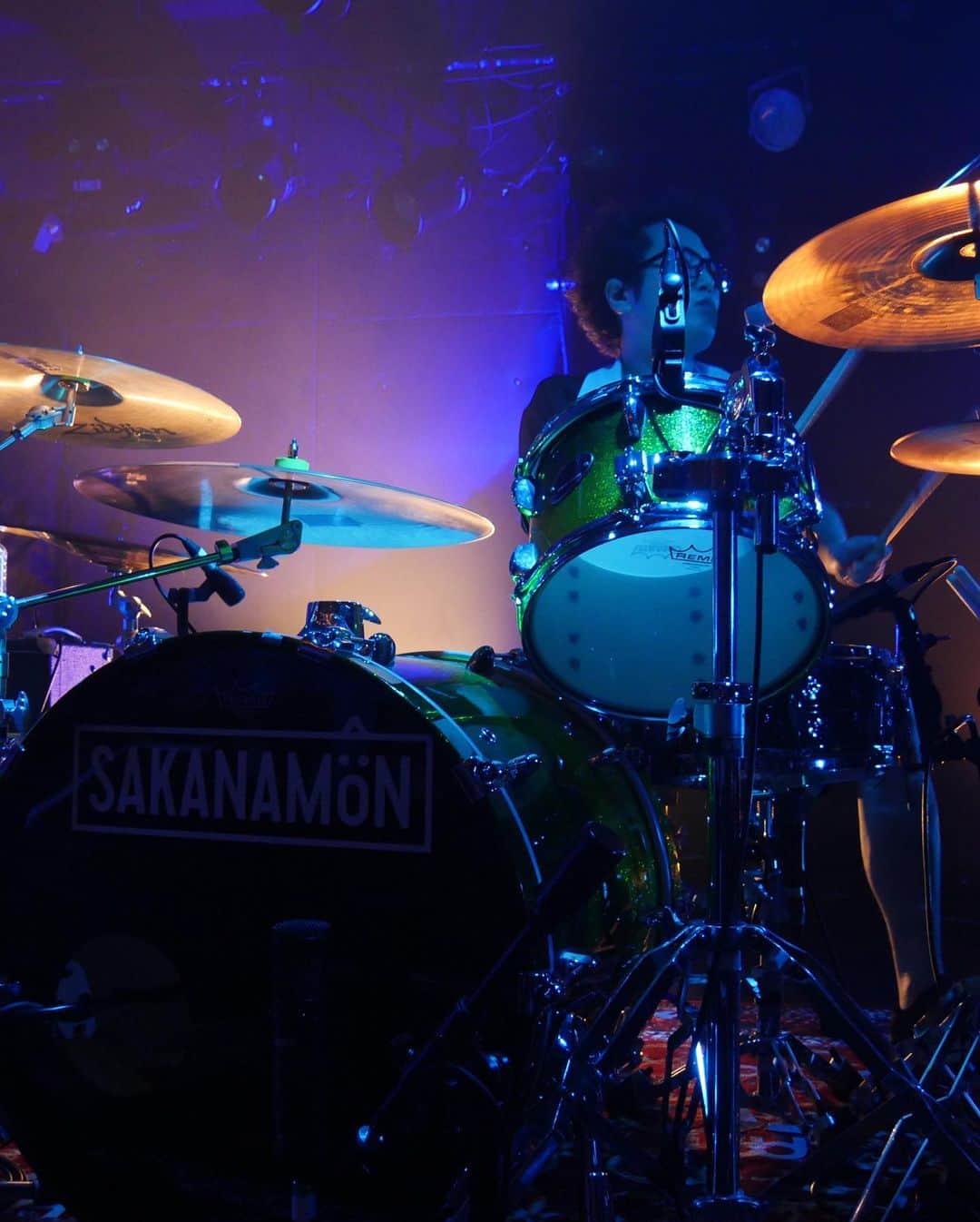 SAKANAMONのインスタグラム：「SAKANAMON 15th ANNIVERSARY LIVE TOUR "真向"  2023.10.28 愛知:池下CLUB UPSET   #sakanamon」