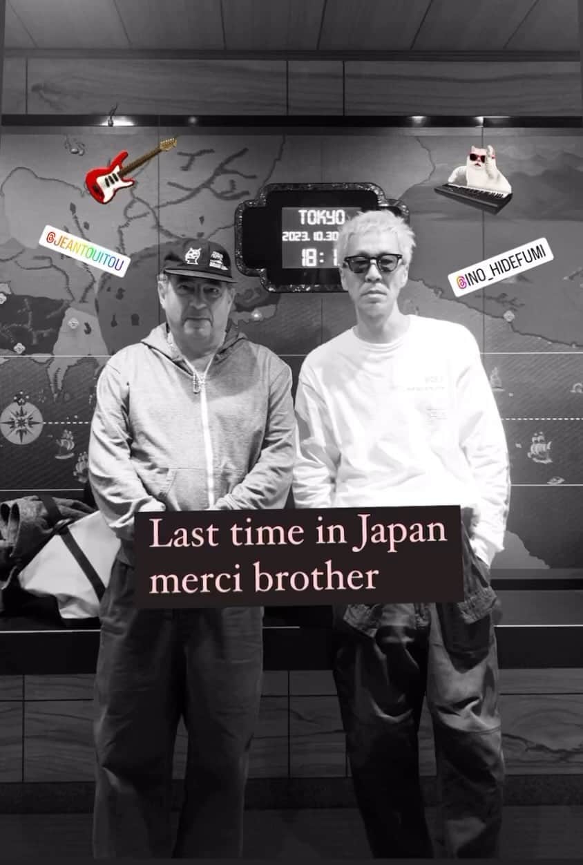 INO hidefumiのインスタグラム：「Thank you」