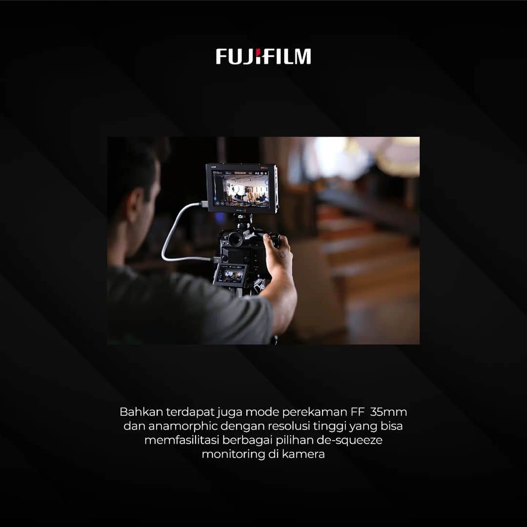 FUJIFILM INDONESIAさんのインスタグラム写真 - (FUJIFILM INDONESIAInstagram)「Bagi para sinematografer, gimana nih pendapatnya tentang multiple cine recording formats yang ada pada GFX 100 II? Coba komen dibawah!  #FujifilmIndonesia #Fujifilm_id #GFX100II」10月30日 20時49分 - fujifilm_id