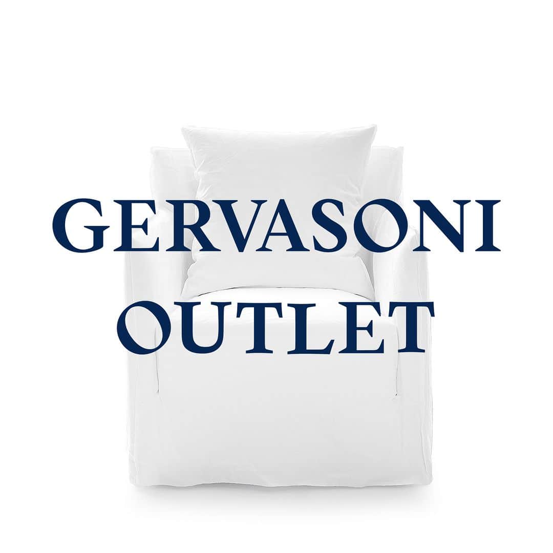 GERVASONI JAPAN / ジェルバゾーニ ジャパンのインスタグラム：「【 GERVASONI OUTLET のご案内 】  GERVASONIのオンラインショップに アウトレットページができました！  替えカバーやサイドテーブル、ハイチェアなど 通常よりお得にお買い求めいただけます。 是非ご覧ください！ https://online.gervasoni.jp/collections/outlet  ご不明な点がございましたら お気軽にお問合せください。 ・ ・ ・ #gervasonitokyo #gervasoni #ジェルバゾーニ #インテリア #家具 #interior #furniture #インテリアコーディネート #ライフスタイル  #リゾートインテリア #ホテルライク #豊かなくらし #着せ替えソファ #カバーリング #リビング #アウトレット #アウトレット家具」