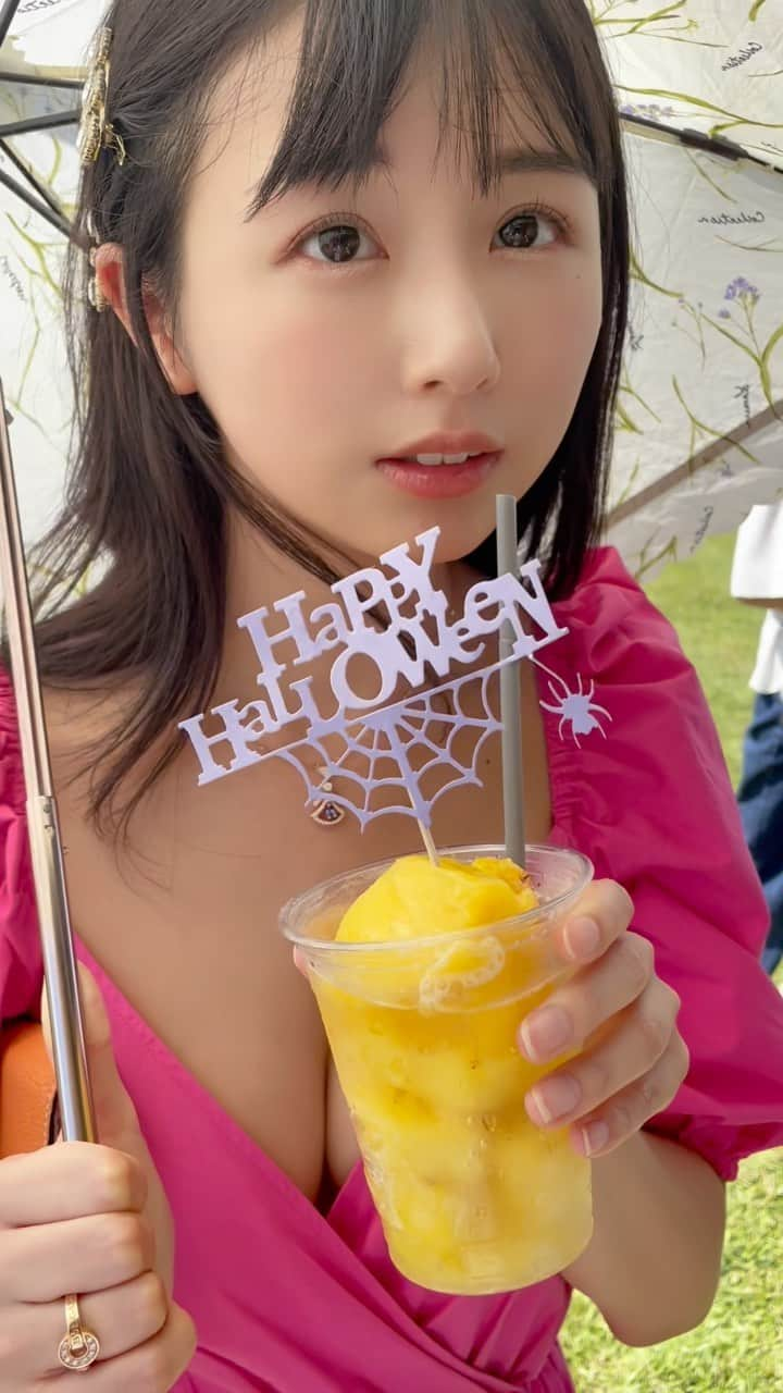 栗田恵美のインスタグラム：「一応ハロウィン？🎃」