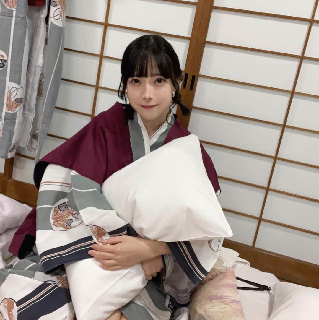 湯井のんのインスタグラム：「#温泉宿 きもちよかった〜」
