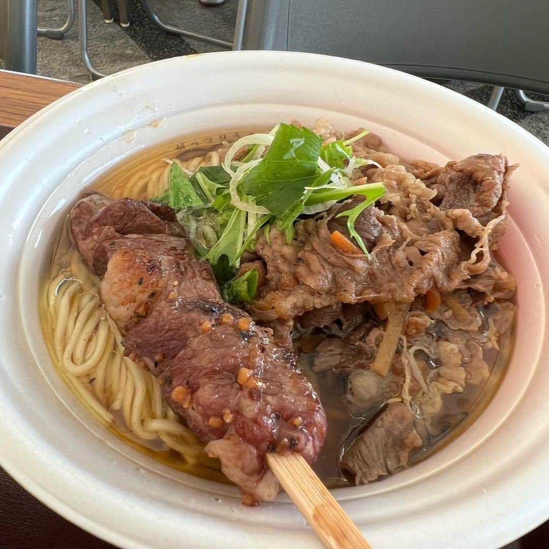 白川蘭珠さんのインスタグラム写真 - (白川蘭珠Instagram)「.  念願のラーメンフェスタ🍜  ラーメンいっぱい幸せすぎた♡」10月30日 21時12分 - ranju_nishihara