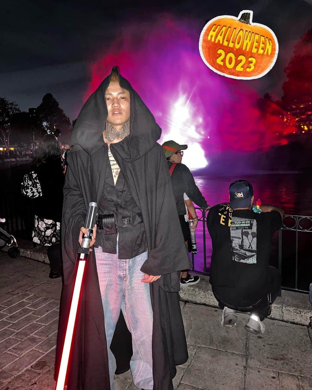LEXのインスタグラム：「予言ではこの音楽シーンにバランスをもたらす者.  and where’s my Padmé… Happy Halloween🎃 2023!」