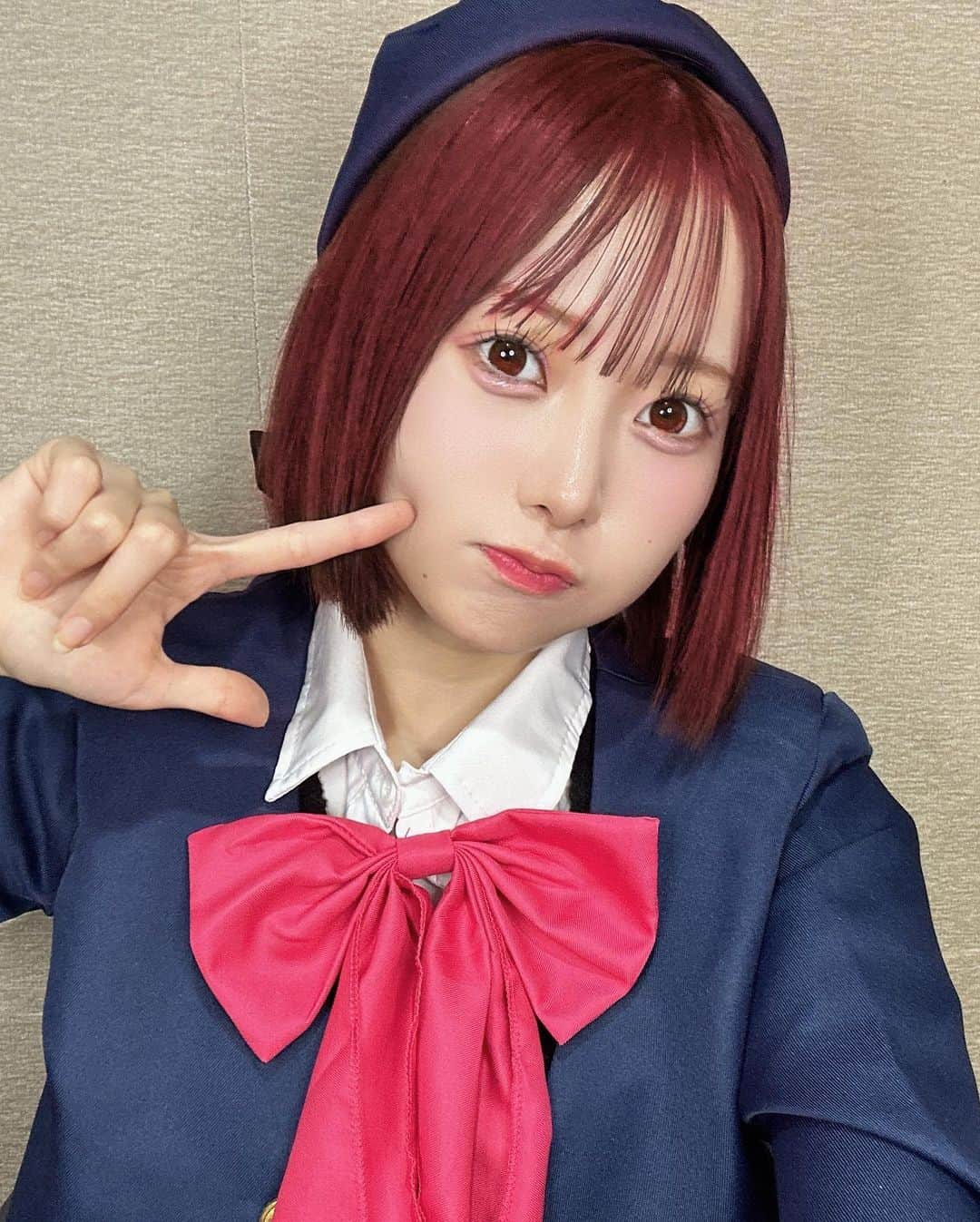 橋本桃呼さんのインスタグラム写真 - (橋本桃呼Instagram)「あなたのアイドル〜🎶 サインはB〜💖ちゅっ！！！  今年のハロウィンコスプレは『推しの子』の有馬かなちゃんでした〜🎀かわいい？？  #有馬かな #推しの子 #重曹ちゃん #有馬かなコスプレ #ハロウィン #ハロウィンコスプレ #oshinoko #anime #cosplay #cosplaygirl #japanesegirl #instagramjapan  #instagood #instapic #instagood #japanesegirl #japaneseidol #kawaiigirl #followme #일상 #셀카 #셀스타그램 #kanaarima #arimakana」10月30日 21時40分 - momoko__3628