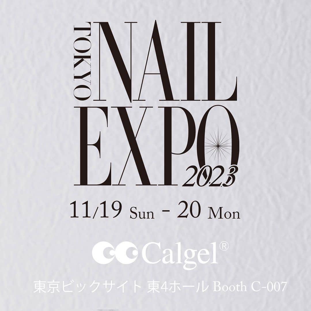 Calgelのインスタグラム：「2023年11月19日(日)～20日(月)に開催される 『東京ネイルエキスポ2023』にCalgel／MOGA・BROOKが出展いたします。 ※ブース：東京ビッグサイト 東4ホール『C-007』  Calgelブースのテーマは【Calgel Winter】。年末年始のイベントが続く季節にぴったりなブースで皆様をお出迎えいたします。 お一人お一人しっかりとお話を伺える体制を整えて参ります。皆様のご来場を心からお待ちしております。  ＜トレードショー内容＞ ・Calgelの人気商品から注目の最新商品の先行発売 タッチ＆トライ ・豪華デモンストレーション ※後日詳細公開 ・#カルジェルオフィシャルパートナー によるカルジェル1本無料体験 ・イベント限定の特別セットなどの販売 ・会場限定キャンペーン開催！  詳しい出展内容は、順次情報を発信 Instagram Liveも行います！ TNE2023のブースでお会いできることを楽しみにしております！  #東京ネイルエキスポ #Calgel #カルジェル #コスメティックカルジェル #爪にやさしい #オフがしやすい #パーフェクトオフ #ジェルストレスフリー #カルジェル自爪スコア #カルジェルケア  #calgelcare  #ウェルビーケア」