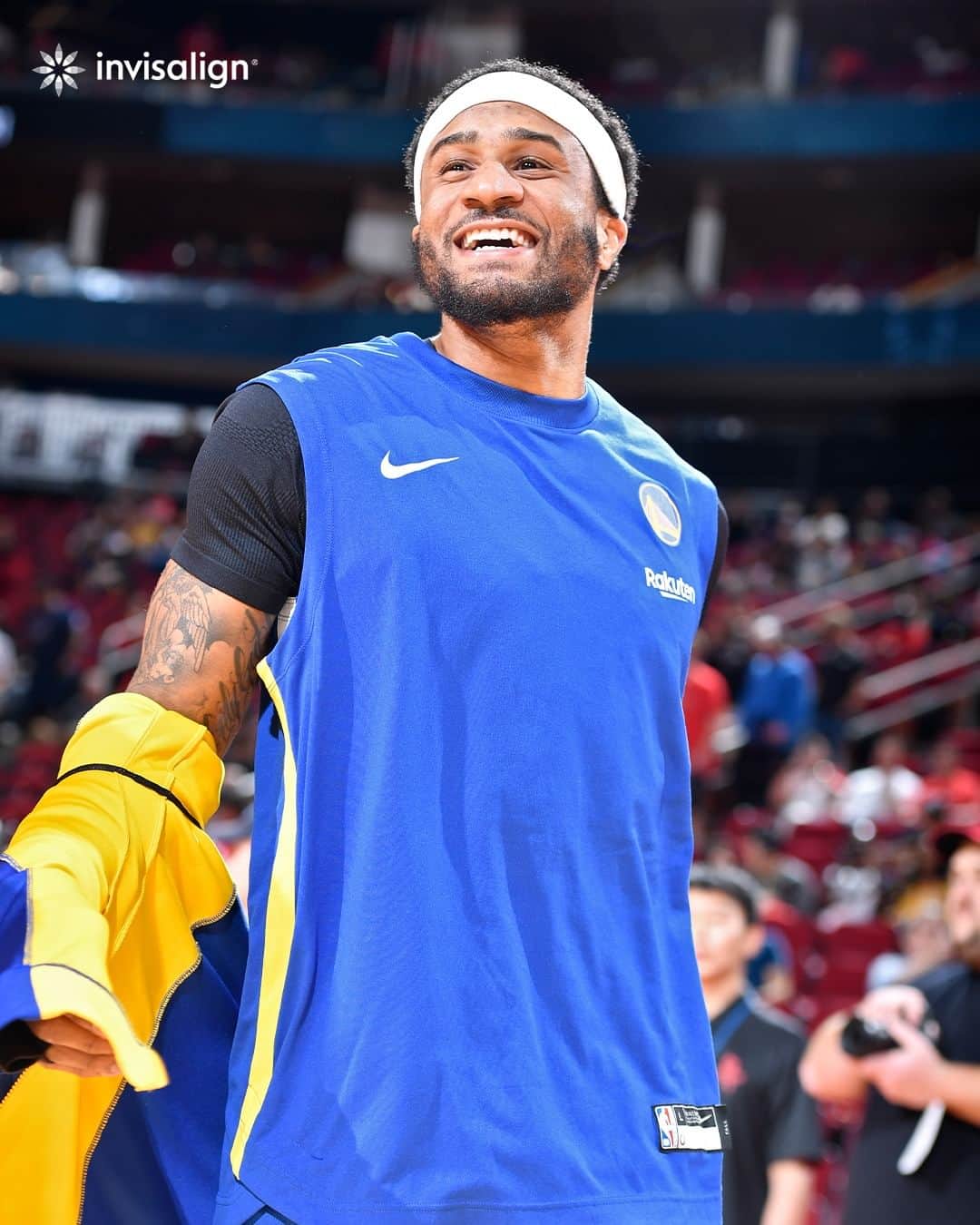 ゴールデンステート・ウォリアーズのインスタグラム：「Still cheesin' after last night's win  @invisalign || #WinningSmiles」
