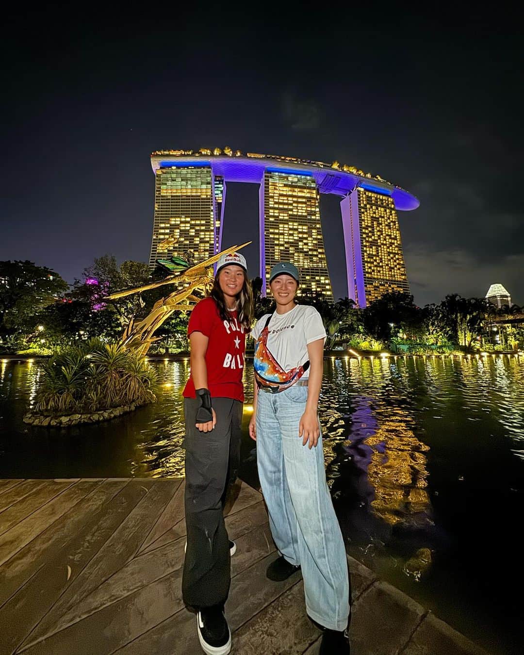 四十住さくらさんのインスタグラム写真 - (四十住さくらInstagram)「🇸🇬🛹✨💐🎃💛🦥  #thanks #singapore #skate #fun  #botanicgarden #nightsafari  #happyhalloween #universalstudios #minion」10月30日 22時03分 - sakura_yosozumi