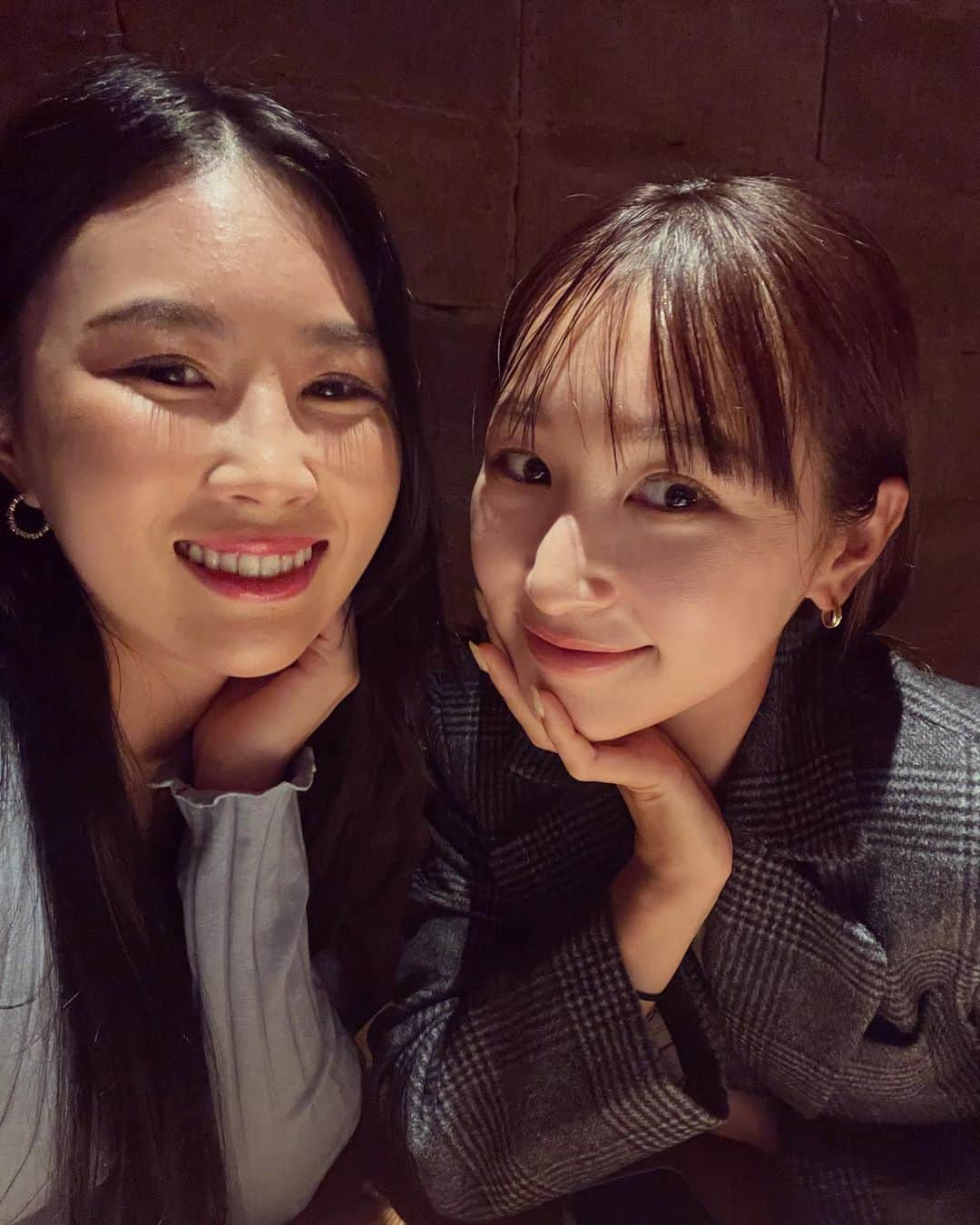 井上莉花のインスタグラム：「. そしてるいちゃんとごはん行った日🤍」