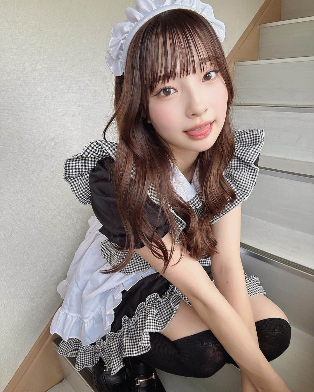 のインスタグラム：「メイドもすき？」