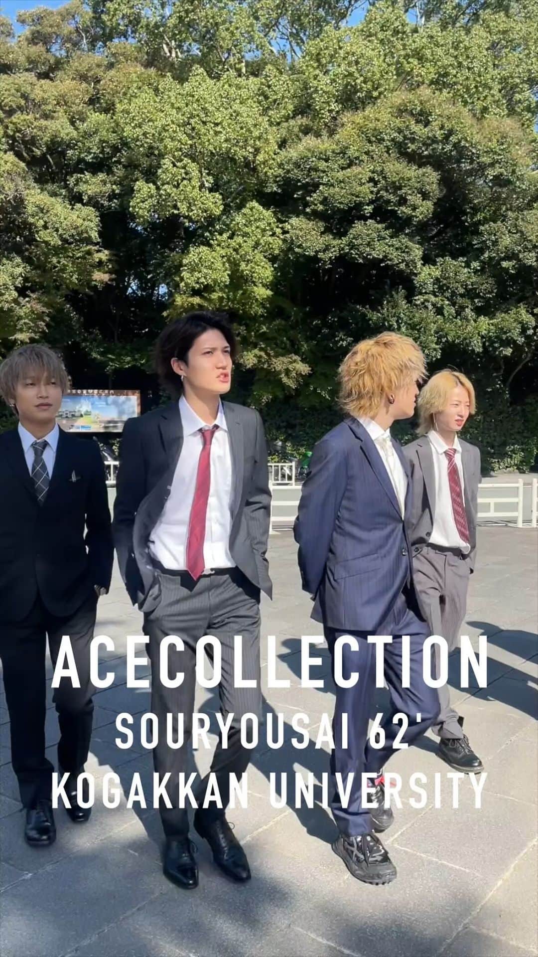 ACE COLLECTIONのインスタグラム：「⛩️VLOG⛩️  2023.10.28(土) 三重県 皇學館大学第62回倉陵祭  #AceCollection」