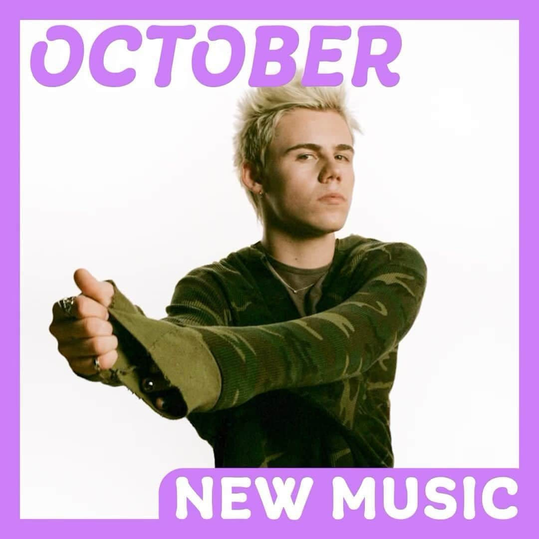 ソニー・ミュージック洋楽のインスタグラム：「OCTOBER🍂NEW MUSIC 10月のおすすめ新曲&アルバムを7つご紹介！  お気に入りが見つかったら教えてね&保存して後で見返してね！  1. @thekidlaroi , #jungkook , @centralcee 「TOO MUCH」 2. @thechainsmokers 「Think Of Us ft. @gracey 」 3. @chrisbrownofficial 「Sensational ft. @davido @lojaymusic  4. @bringmethehorizon 「DArkside」 5. @iamwill @jbalvin 「LET’S GO」 6. @dovecameron 「Lethal Woman」 7. #PINK @theofficialsting @marshmello 「Dreaming」  #ソニー洋楽今月のおすすめ曲  #新曲#アルバム#ポップ#ラップ#洋楽#洋楽好き#おすすめ曲#新譜#marshmello#dovecameron#chrisbrown#davido#lojay#pink#sting#william#jbalvin#thechainsmokers#gracey#bringmethehorizon#thekidlaroi#jungkook#centralcee」