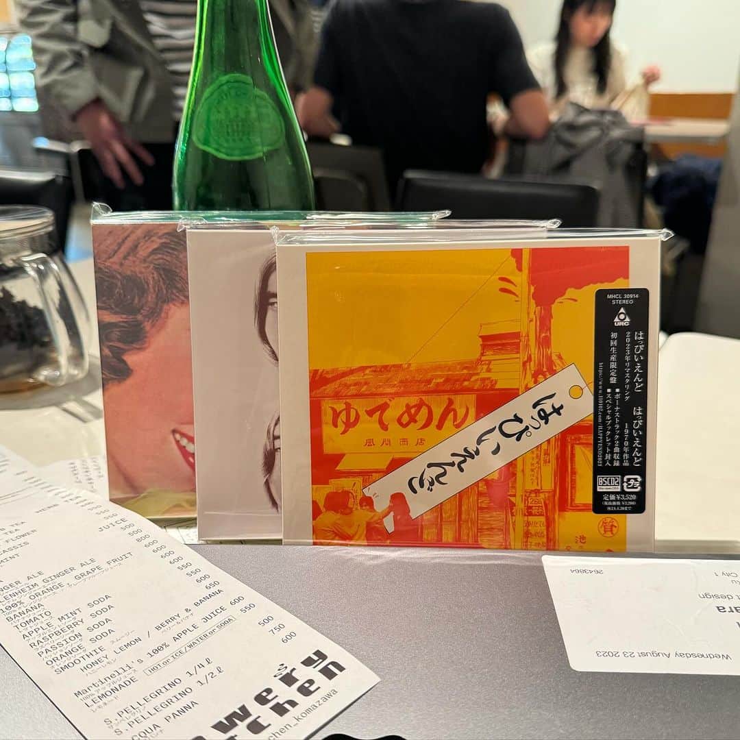 藤原ヒロシのインスタグラム：「バワリーでハッピーエンドをいただきました。」