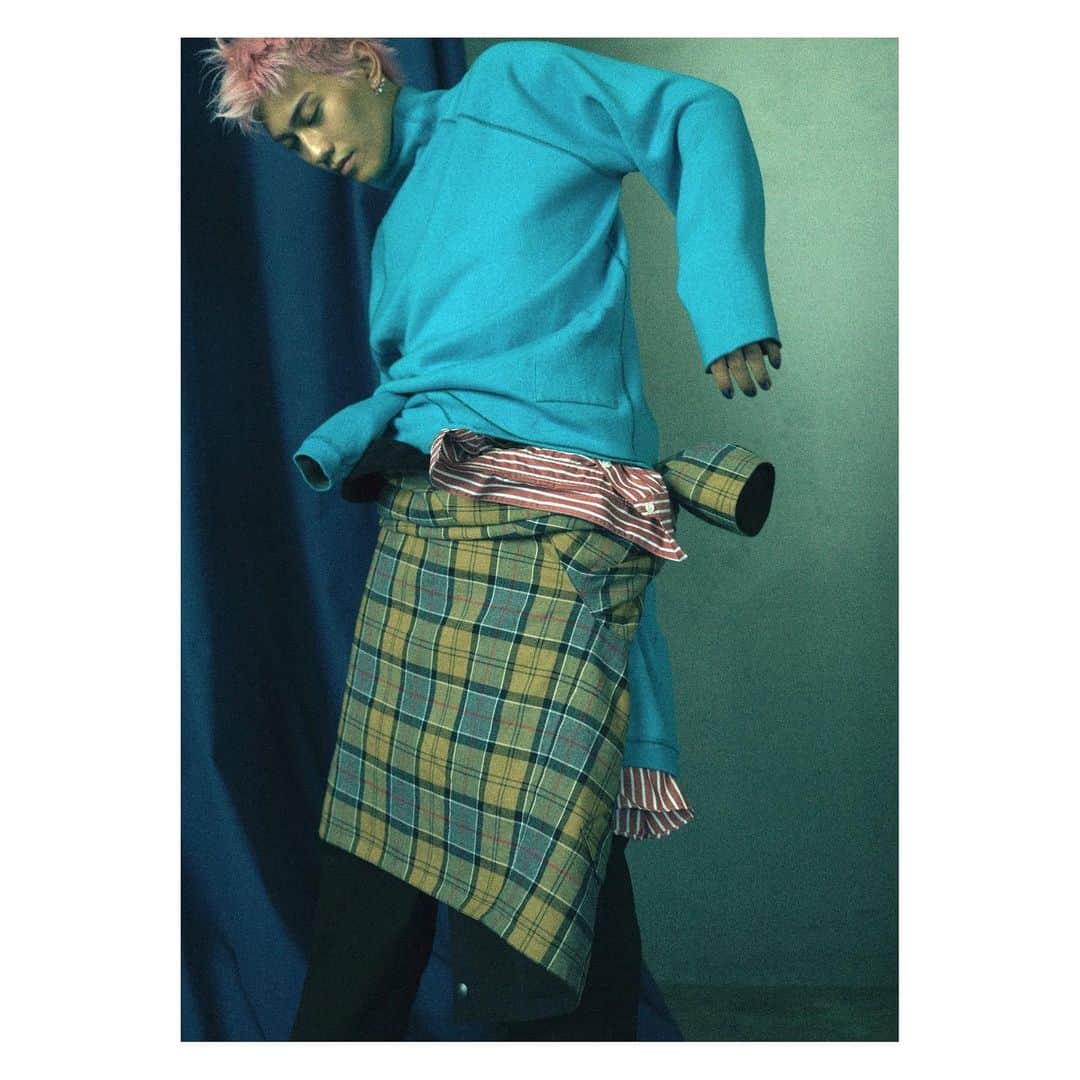のインスタグラム：「…   @adametrope @adametropehomme   shot by @usami_naoto  model by @yamatoinoue__0612  styled by TEPPEI  hair by @noritakabayashi  makeup by @kie_0  edited by @hayato.hirohara  casting by @shimana_casting   creative produced by @kudotakeru   #Adametrope」