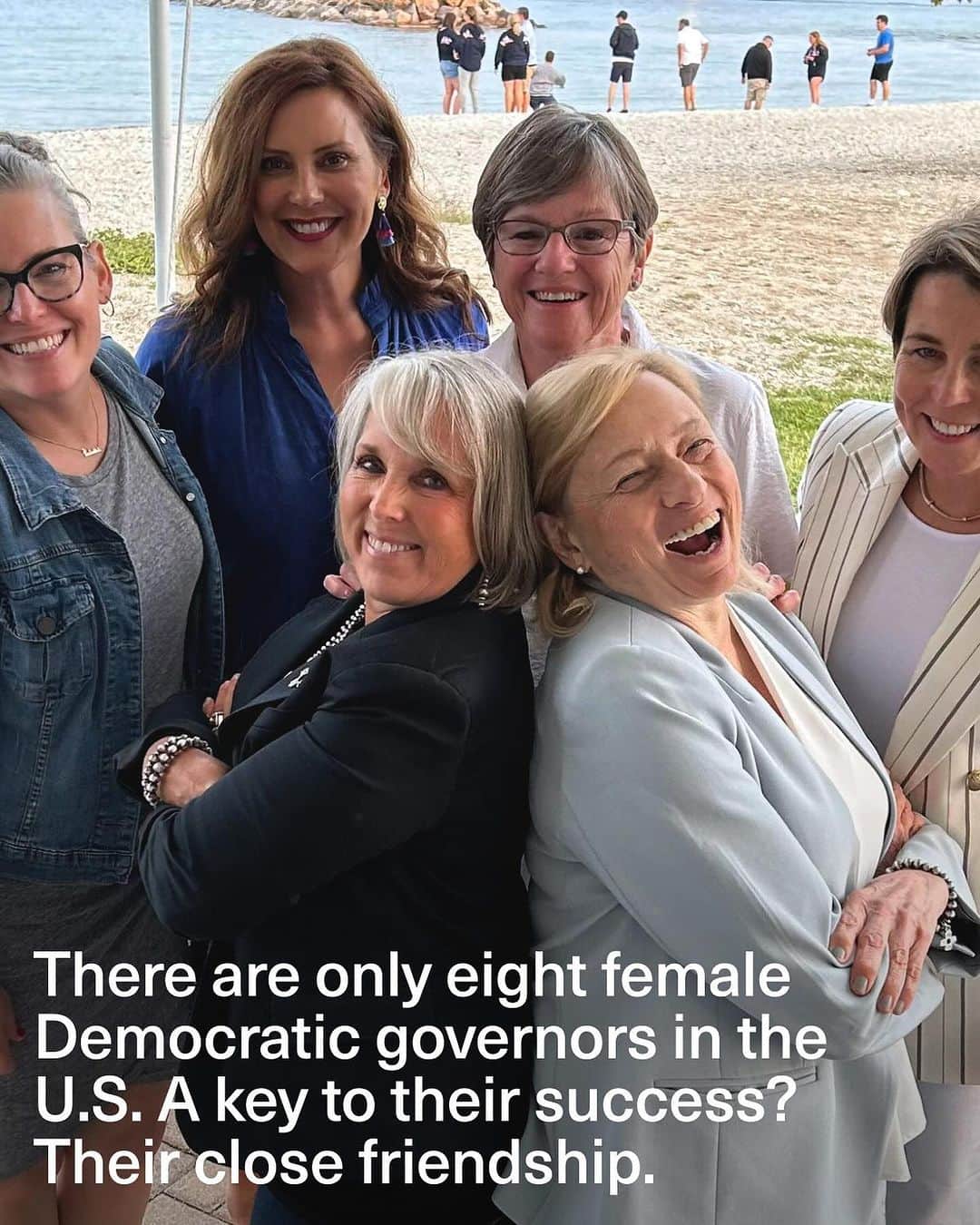 ELLE Magazineさんのインスタグラム写真 - (ELLE MagazineInstagram)「How did the nation’s eight female Democratic governors first become friends? “True desperation,” Kansas Gov. Laura Kelly deadpans. “You walk into a pretty much all-male group, and the first thing you’re going to do is gravitate toward one of your own.”  Being a female leader in American politics is a unique experience, one that comes with specific expectations and complications that only a handful of people could ever understand. For these governors, their friendship is the salve—a safe place for trusted advice, necessary support, and of course, a healthy bit of teasing. At the link in bio, the women discuss how they’ve created their tight-knit bond and why they think these relationships are essential for getting even more women into office.   Photo: Twitter/@GovMLG」10月30日 23時30分 - elleusa