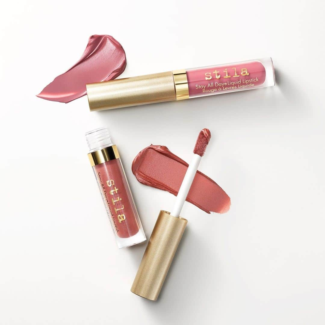 Stila Cosmeticsのインスタグラム：「Meet the Cool & Collected Stay All Day Liquid Lipstick Set 🩷⁠ ⁠ The two deluxe-sizes of universally flattering Stay All Day Liquid Lipstick shades stay put all day…and night. Shop the set @ StilaCosmetics.com -- A $24 Value for only $20 🛒⁠ ⁠ #Stila #StilaCosmetics #HolidaySet #GiftSet #LiquidLipstick」