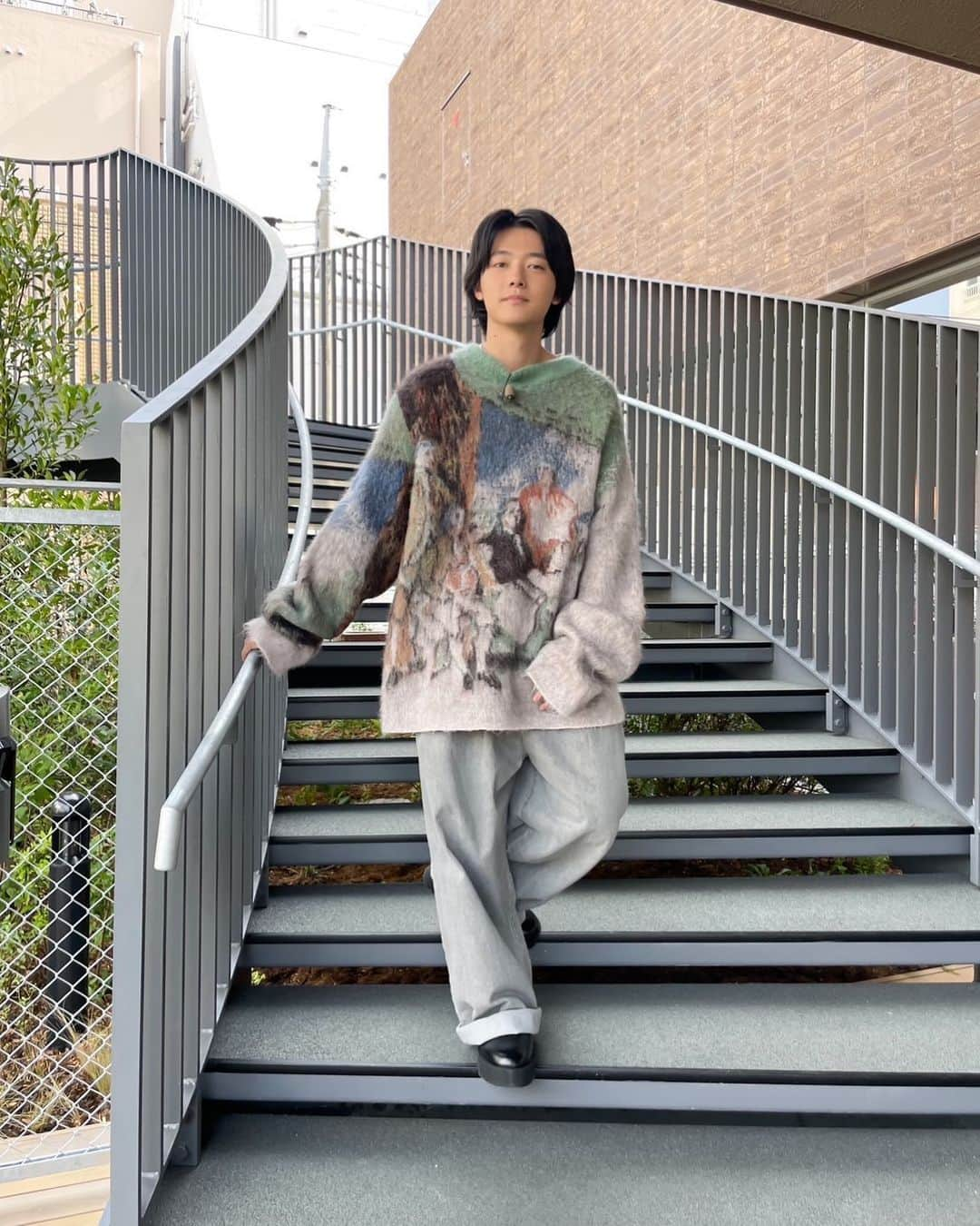 Kaitoさんのインスタグラム写真 - (KaitoInstagram)「◼︎王様のブランチ　衣装  【トレンド部】  tops:@shinyakozuka  pants:@remer_official   @sian.pr  shoes:@casperjohn_gallery」10月31日 0時29分 - kaito_0413