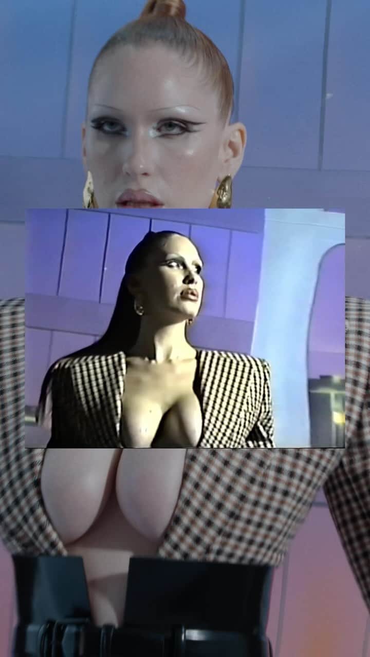 Nylon Magazineのインスタグラム：「Behind the scenes with @eartheater for our October It Girl photoshoot.   Head to the link in bio to read the full interview.  Video Director: @James_emmerman  Stylist: @stephmariasanchez Hair: @luisapopovic Makeup: @makeurmark Video: @James_emmerman  Associate Creative Director, Video: @samueljosephs Photo Director: @heartattackack Editor in Chief: @mccarthylauren SVP Fashion: @tiffanyreid  SVP Creative: @karen.hibbert」