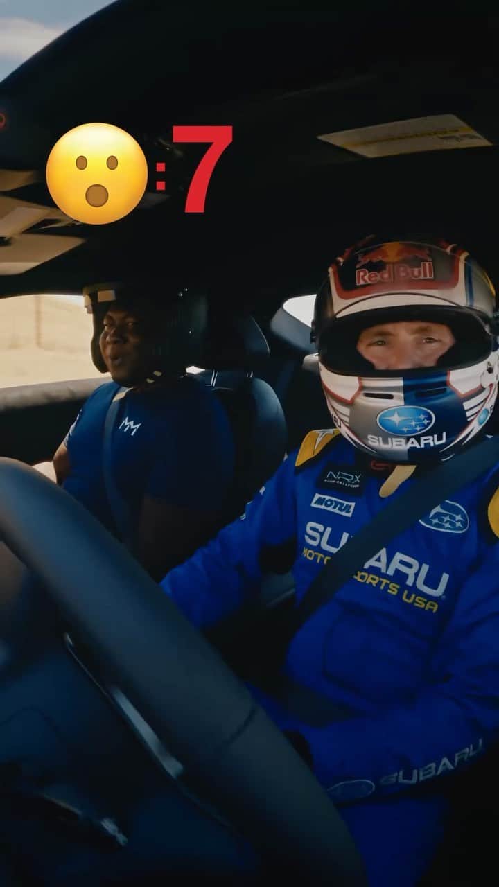 Subaru of Americaのインスタグラム：「Reaction unmatched. 🔥 @monstermotoring and @scott_speed bringin' the energy in the new #SubaruBRZ tS.」