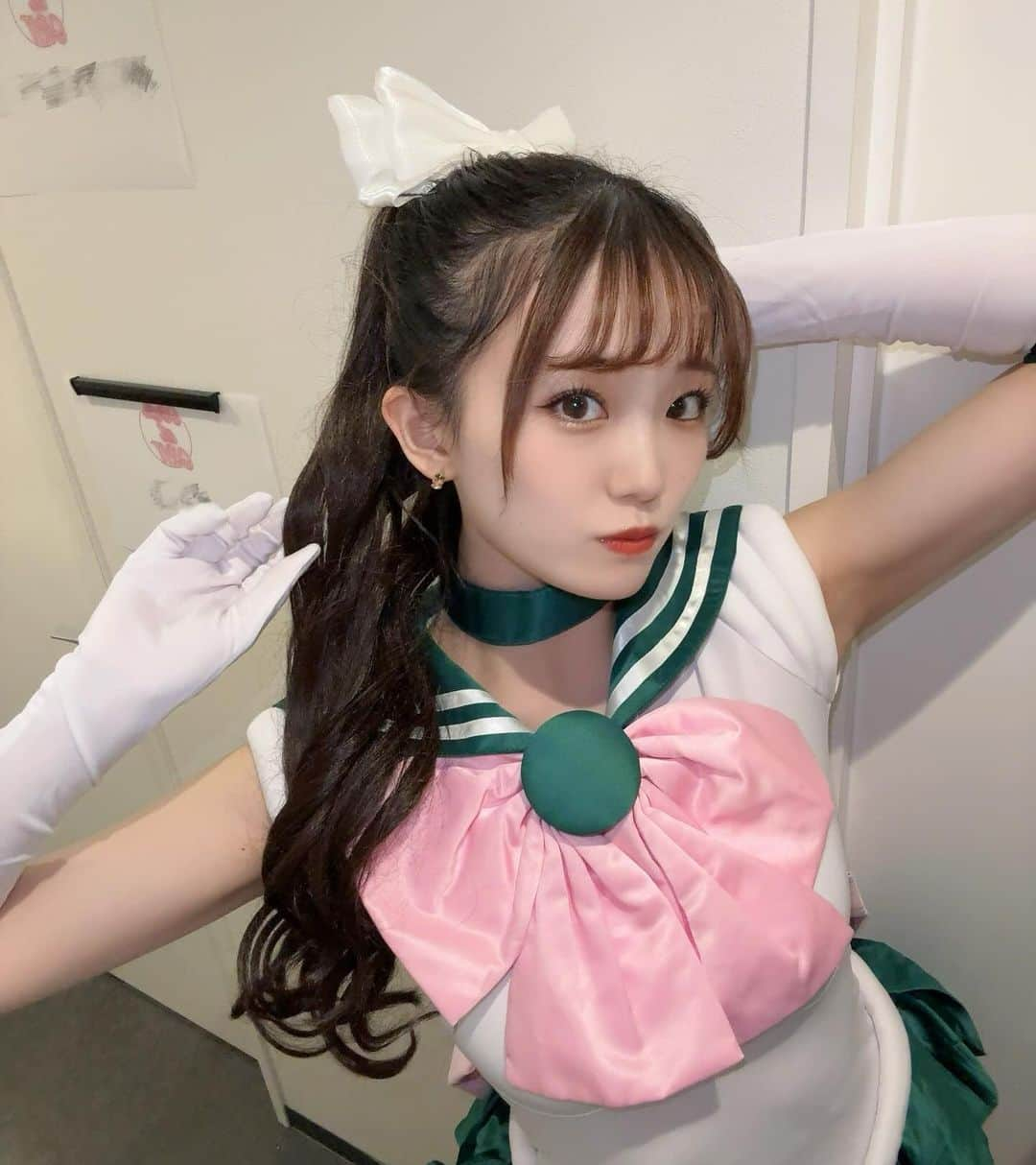 瀧澤彩夏さんのインスタグラム写真 - (瀧澤彩夏Instagram)「💚Happy Halloween💚  #美少女戦士セーラームーン  #ジュピターちゃん #ハロウィン」10月31日 10時33分 - bono_murabito