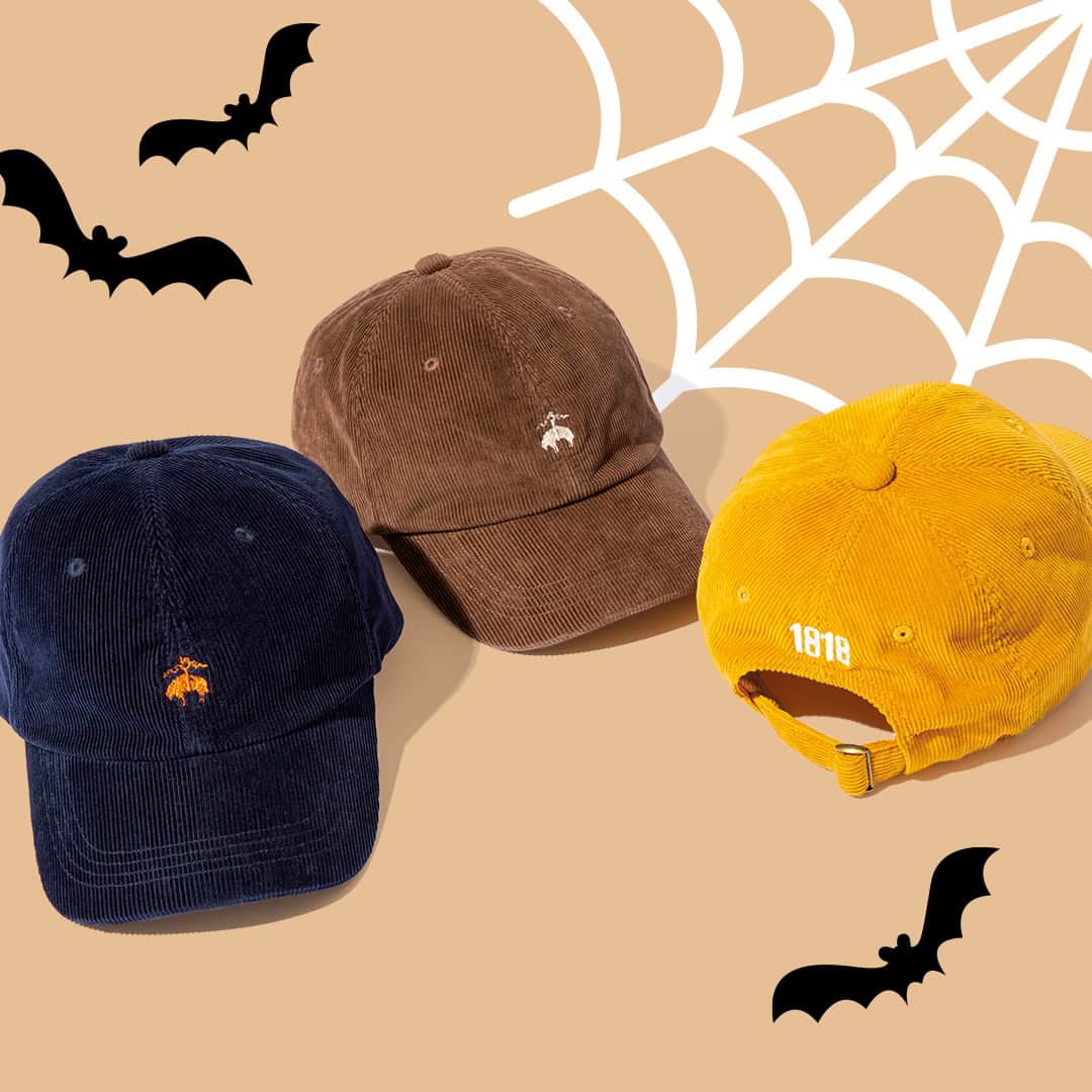 のインスタグラム：「Happy Halloween from Brooks Brothers! ベースボールキャップで、ハロウィンカラーを取り入れて🎃  #BrooksBrothers #ブルックスブラザーズ #Halloween #HappyHalloween #ハロウィン」