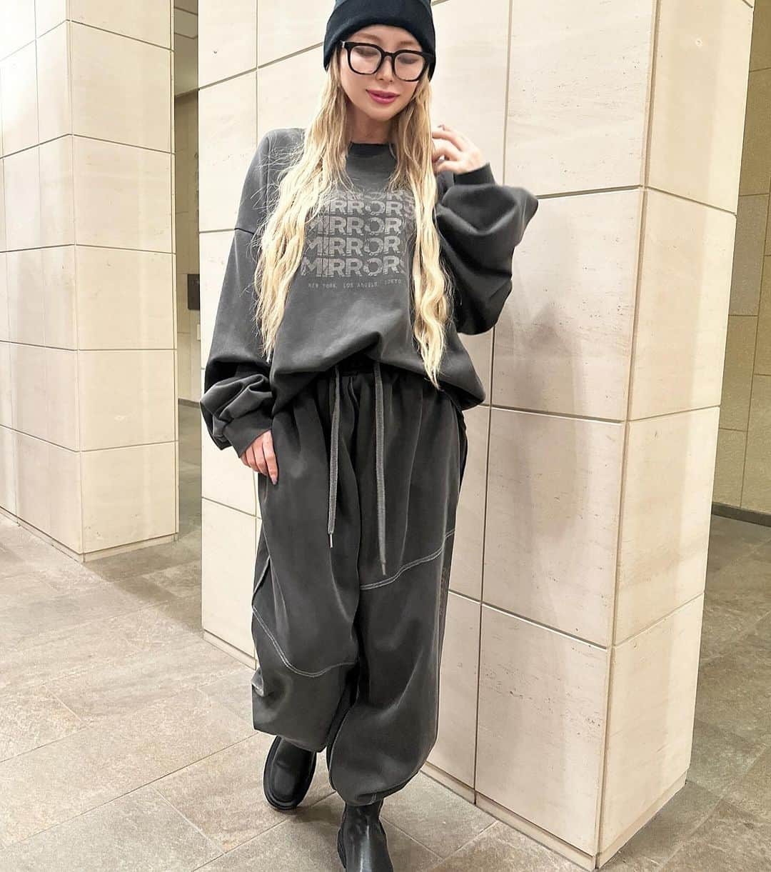 Select Shop MIRROR9さんのインスタグラム写真 - (Select Shop MIRROR9Instagram)「✔︎Vintage like set up ¥23,100(tax in) color/CHARCOAL  GRAY size/FREE  model @coco_mirror9  162cm GRAY着用 @pink_mirror9  158cm CHARCOAL着用  #MIRROR9 #ミラーナインゴルフ」10月31日 10時50分 - mirror9official