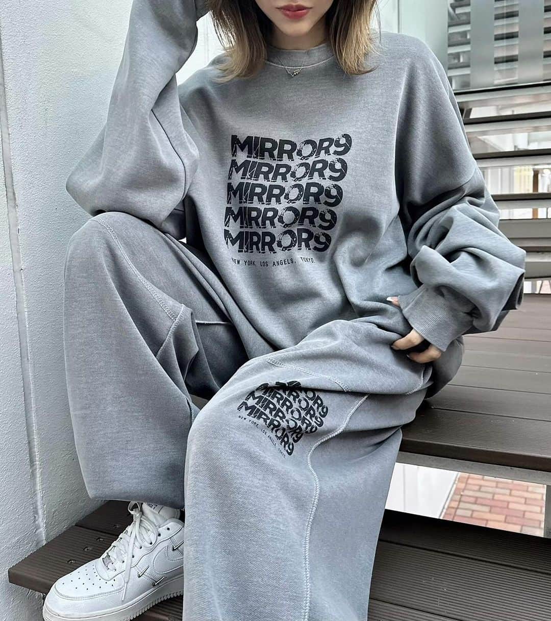 Select Shop MIRROR9さんのインスタグラム写真 - (Select Shop MIRROR9Instagram)「✔︎Vintage like set up ¥23,100(tax in) color/CHARCOAL  GRAY size/FREE  model @coco_mirror9  162cm GRAY着用 @pink_mirror9  158cm CHARCOAL着用  #MIRROR9 #ミラーナインゴルフ」10月31日 10時50分 - mirror9official