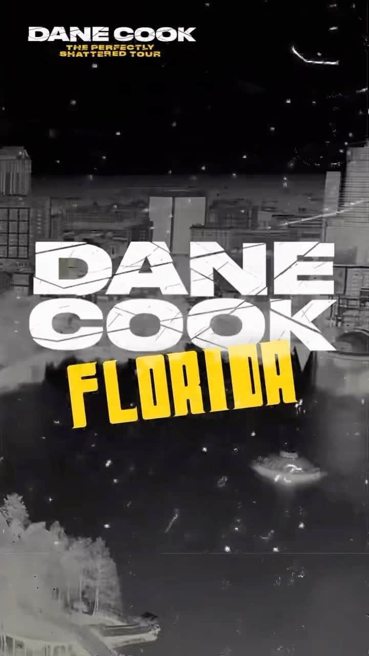 デイン・クックのインスタグラム：「Floridaaaaaa come out and playyyyyy @hardrocktampa and all other Florist dates DaneCook.com !!!! Now!!!!!! See ya Nov 1st and 2nd SPECIAL GUEST !!!!! #comedy」