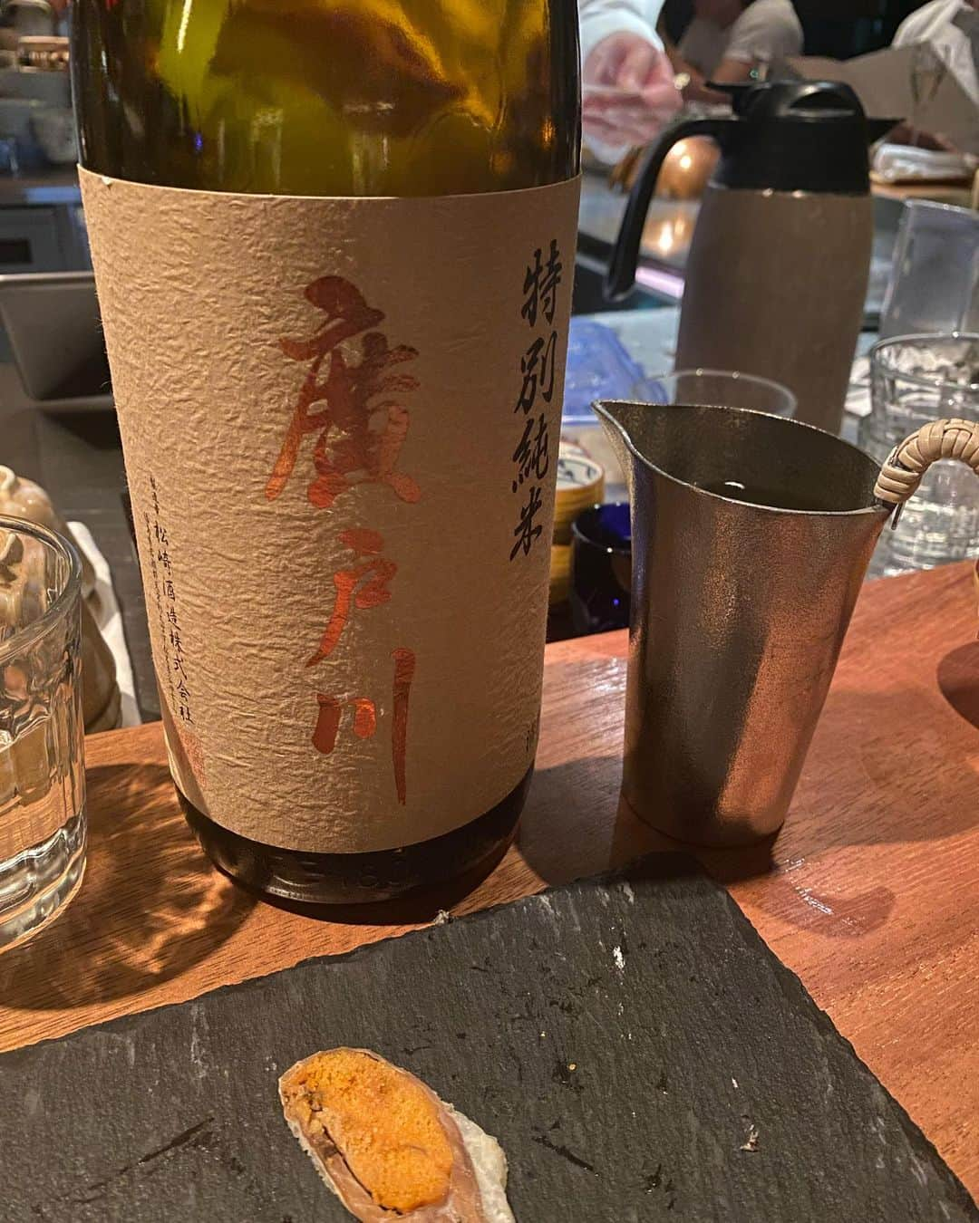 野牛あかねさんのインスタグラム写真 - (野牛あかねInstagram)「日本酒🍶 ポルチーニの味は、、しない  鮒寿司 あん肝 フォアグラ  痛風メニュー🤣  #日本酒すき」10月31日 11時11分 - yagyuakane