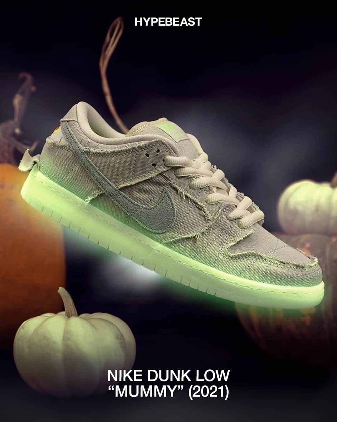 HYPEBEASTさんのインスタグラム写真 - (HYPEBEASTInstagram)「As Halloween approaches, it's evident that this spooky holiday has been a significant source of inspiration for sneaker colorways throughout the years. To celebrate the season of scares, we've curated a selection of our favorite thematic sneaker designs.⁠ ⁠ Swipe through for a closer look.⁠ Photo: Nike」10月31日 2時25分 - hypebeast