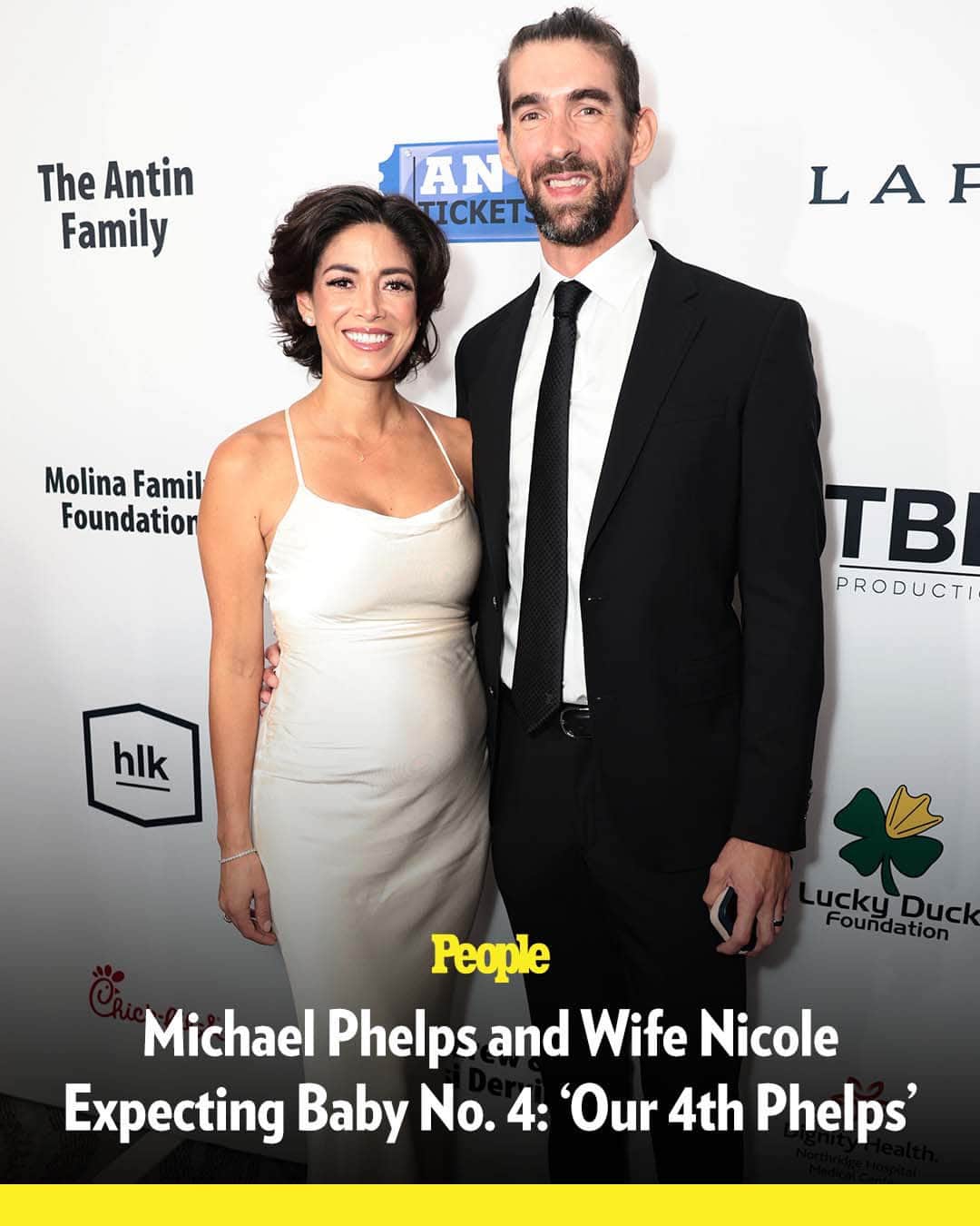 People Magazineさんのインスタグラム写真 - (People MagazineInstagram)「The Phelps are adding another guppy to the family! Michael Phelps and wife Nicole Johnson are expecting their fourth baby together, she announced on Instagram in a sweet anniversary post on Monday.  Tap our bio link to read more. | 📷: Getty」10月31日 3時00分 - people