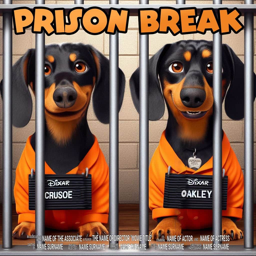 Crusoe the Celebrity Dachshundさんのインスタグラム写真 - (Crusoe the Celebrity DachshundInstagram)「“Which movie would you watch first? I could still make a million more of these!..” ~ Crusoe  #disneypixar #bingai #disneymovie #dachshunds」10月31日 3時40分 - crusoe_dachshund