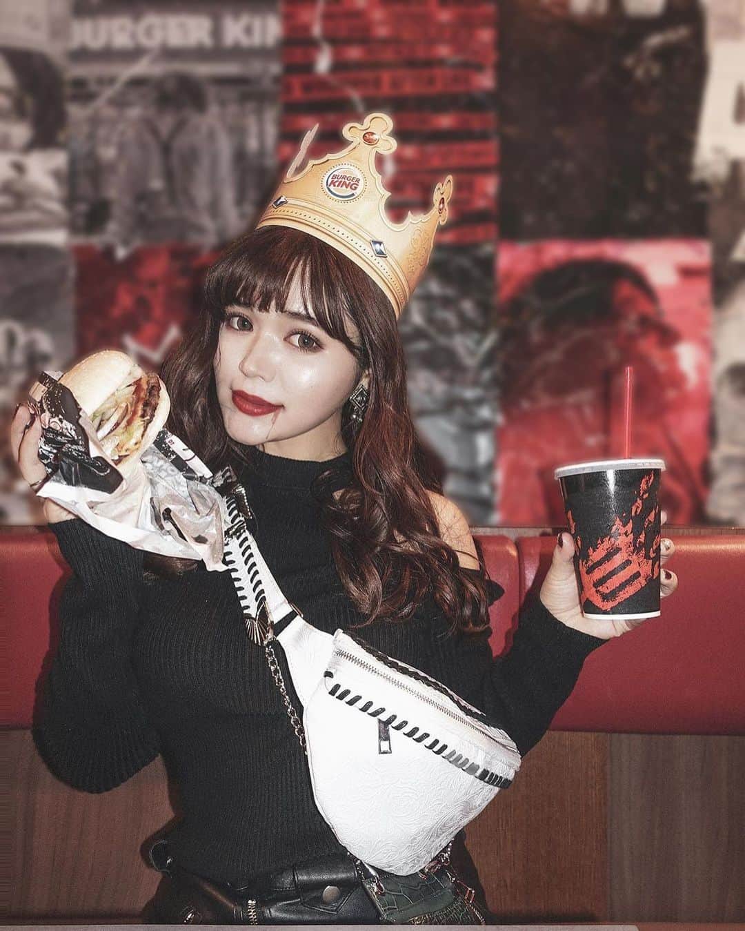 バーガーキングさんのインスタグラム写真 - (バーガーキングInstagram)「y’all out here ruling spooky season」10月31日 3時47分 - burgerking