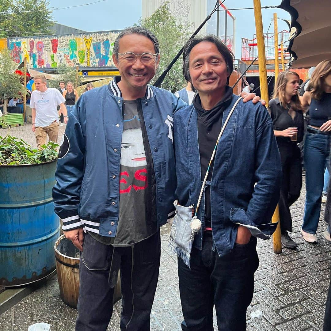 のインスタグラム：「Yappo。20年ぶりに会って感動。」