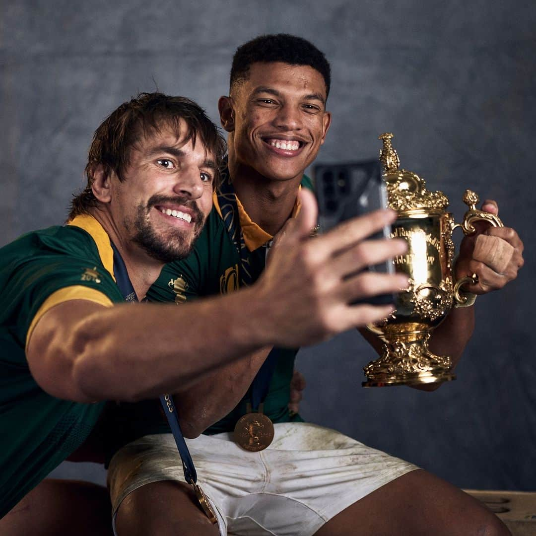 ラグビーリーグ・ワールドカップさんのインスタグラム写真 - (ラグビーリーグ・ワールドカップInstagram)「Fancy sending us that selfie, Eben?  #RWCFinal | #RWC2023」10月31日 6時00分 - rugbyworldcup