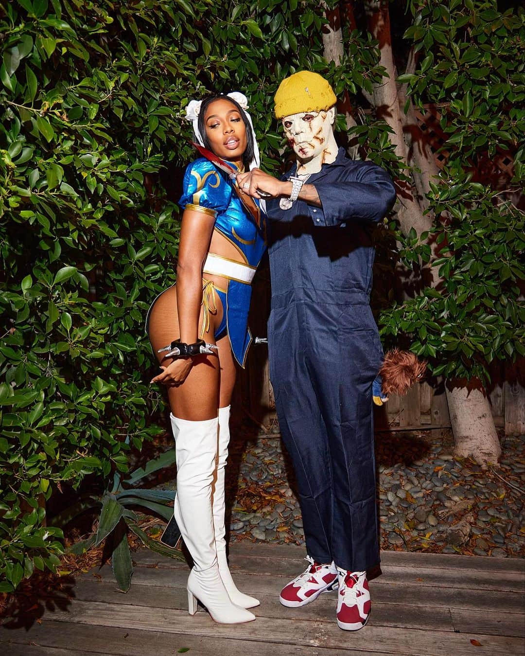 イマン・シャンパートさんのインスタグラム写真 - (イマン・シャンパートInstagram)「Mikey Meyers for 400.  I was one vote from wearing the pants wit the fit…Happy Halloweekend!   #sinnergang #asinnerspeace First pic 📸 by: @beastwilliams_」10月31日 6時09分 - imanshumpert