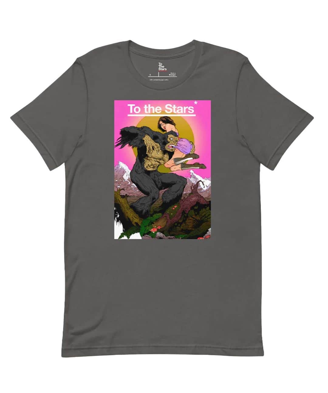トム・デロングさんのインスタグラム写真 - (トム・デロングInstagram)「This sick Bigfoot shirt is now available for the bold adventurer at www.ToTheStars.Media - designed by legendary Marvel / DC Comics illustrator @thomas.a.tenney」10月31日 6時49分 - tomdelonge