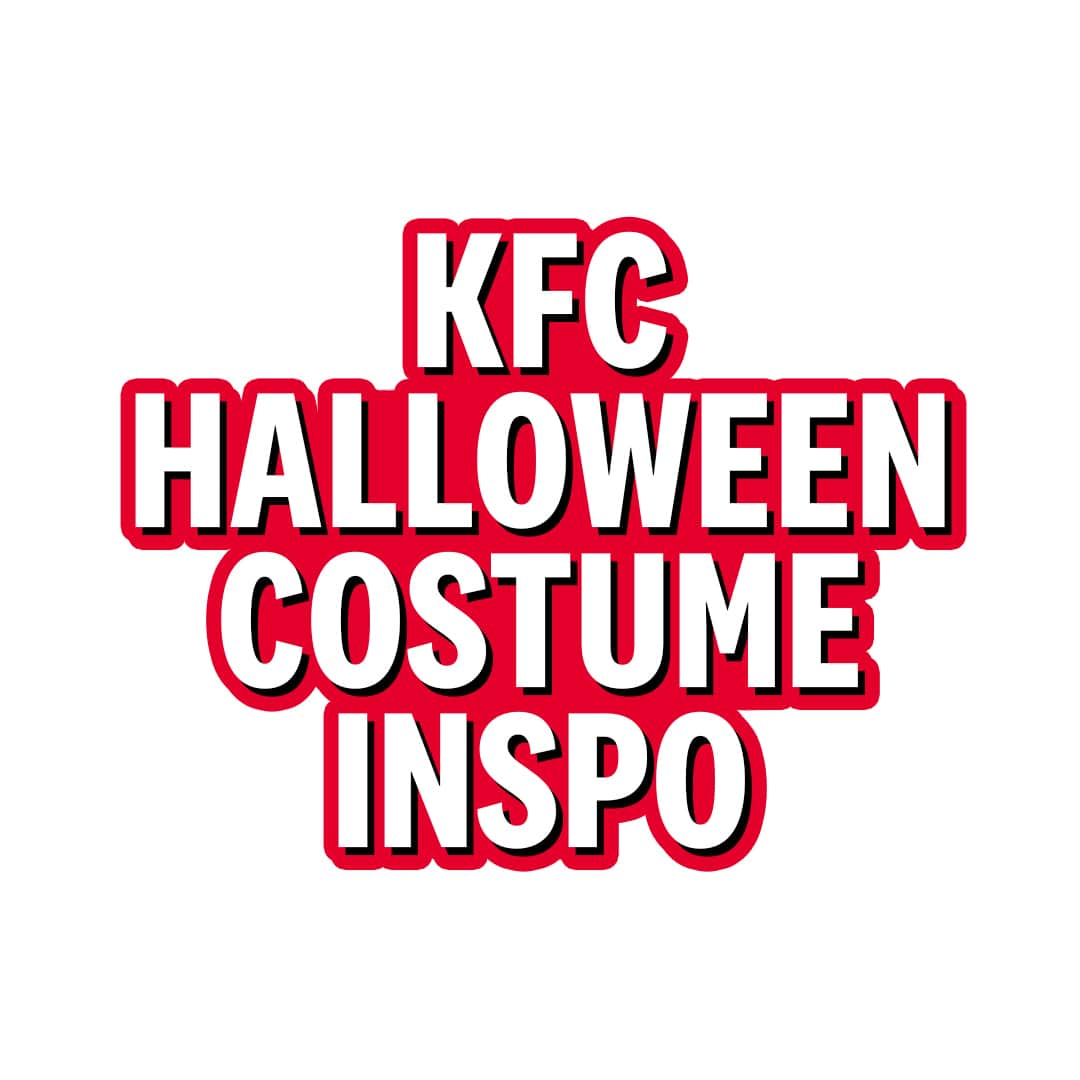 ケンタッキーフライドチキンさんのインスタグラム写真 - (ケンタッキーフライドチキンInstagram)「Swipe for some easy halloween costume inspo 👻」10月31日 7時00分 - kfc